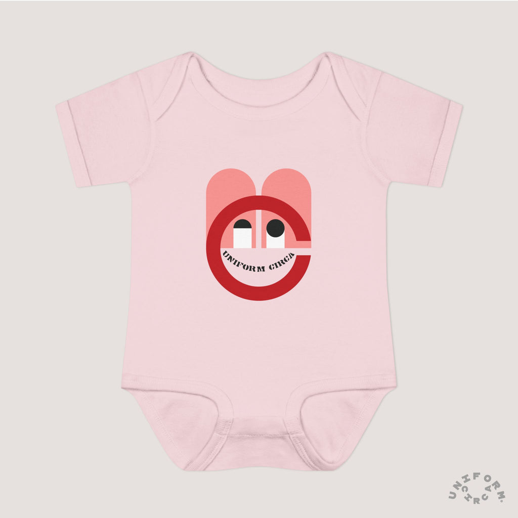 FUNNY BUNNY - Infant Baby Rib Bodysuit - Adorable Bunny-Like Graphic | Multiple Colors