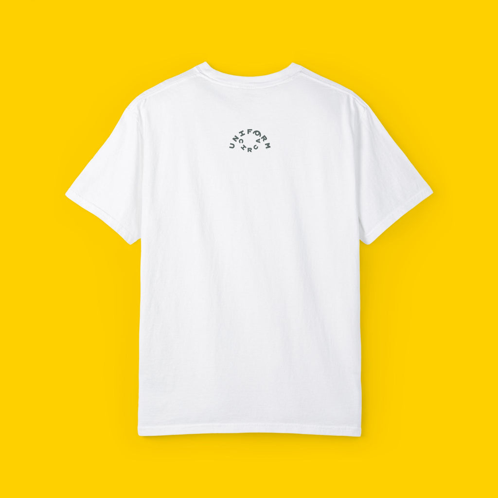 UNIFORM STACKED 1 CREWNECK T-SHIRT | Printed