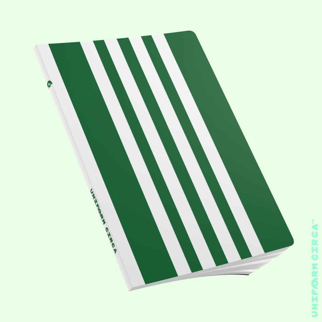 SIMON NOTE & SKETCH JOURNAL | KELLY GREEN/WHITE (SOFT COVER)