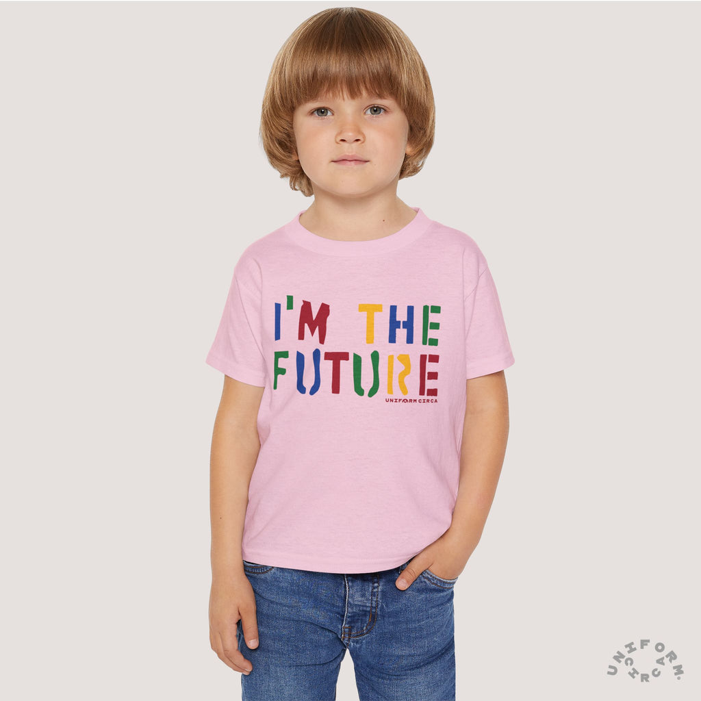IM THE FUTURE Design Toddler T-Shirt - Perfect for Playful Days | Multi-Color