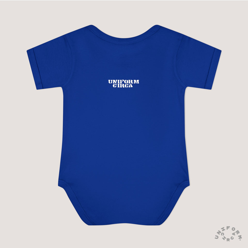 FUNNY BUNNY - Infant Baby Rib Bodysuit - Adorable Bunny-Like Graphic | Multiple Colors