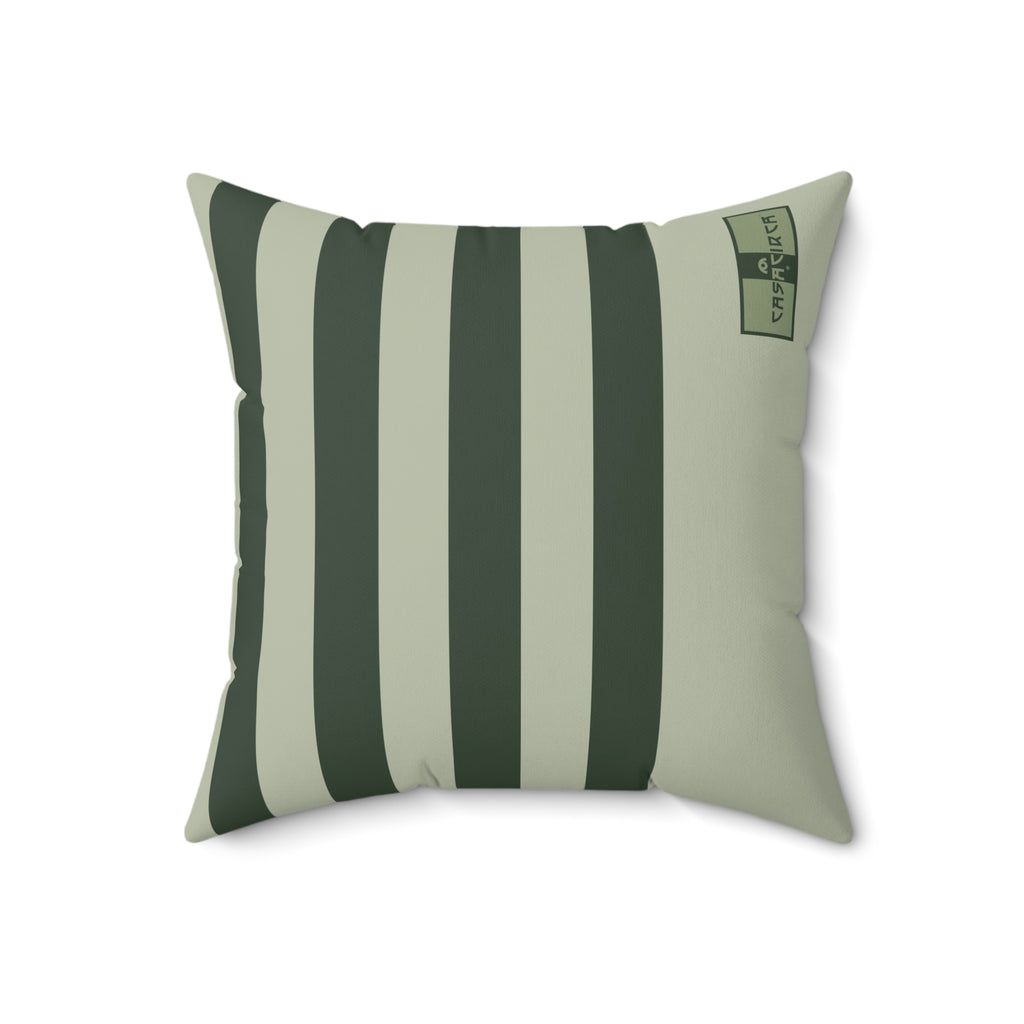 CASACIRCA | SIDECAR PILLOW | HUNTER/MOSS | Stylish Faux Suede Pillow - Home Decor, Cozy Living Room, Gift Idea, Nautical Theme, Interior Design Accents
