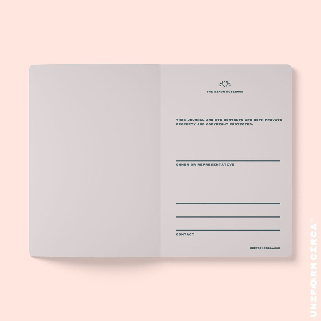 SIMON (LINED) NOTE & SKETCH JOURNAL | Hot Pink/Acid Green/Black