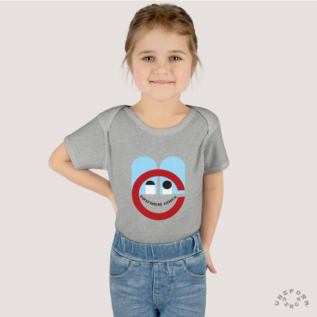 FUNNY BUNNY - Infant Baby Rib Bodysuit - Adorable Bunny-Like Graphic | Multiple Colors