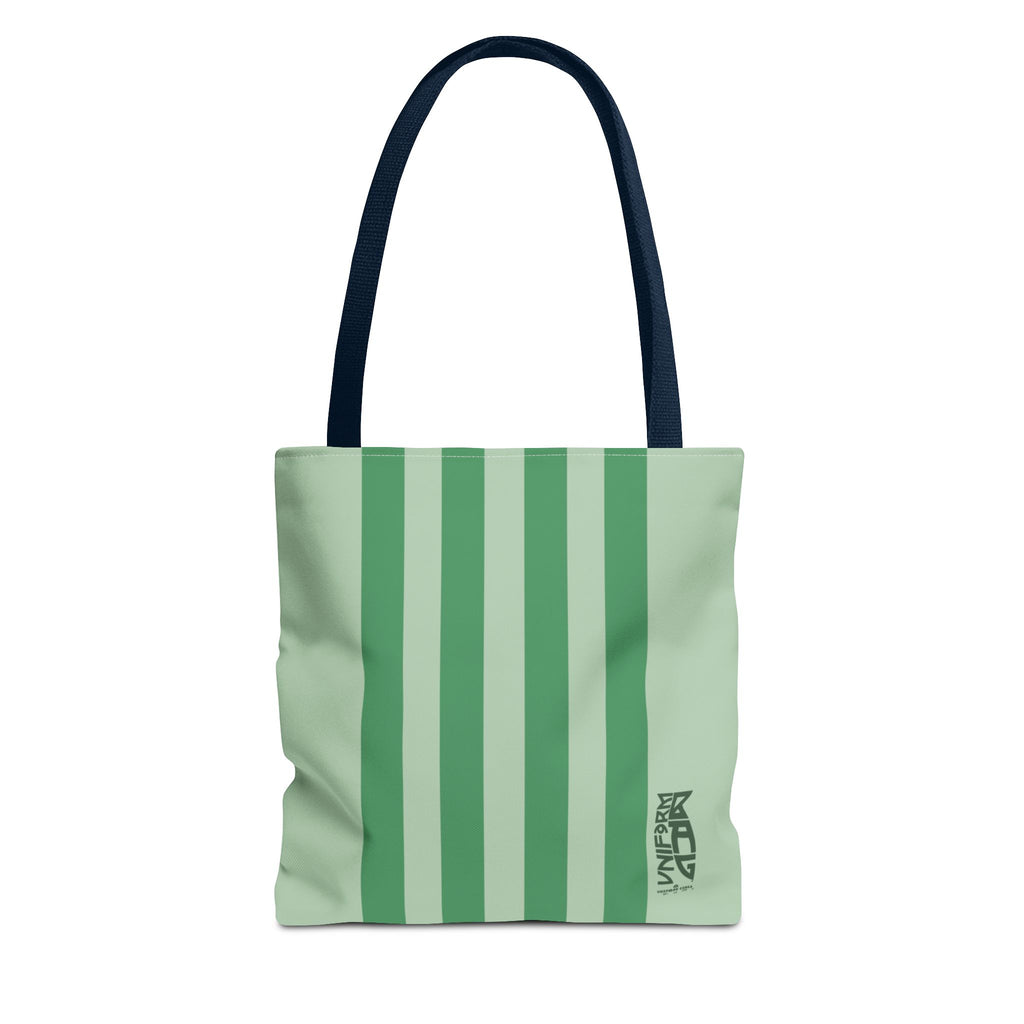 RACER JR. BAG | CUCUMBER/BOWLING GREEN | Stylish Minimalist Tote Bag, Eco-Friendly Shopping Bag, Chic Carryall, Reusable Tote, Fashionable Beach Bag, Trendy Everyday Essentials