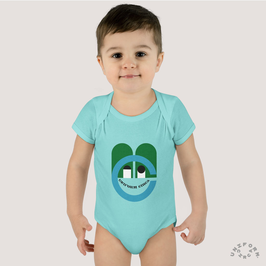 FUNNY BUNNY - Infant Baby Rib Bodysuit - Adorable Bunny-Like Graphic | Multiple Colors