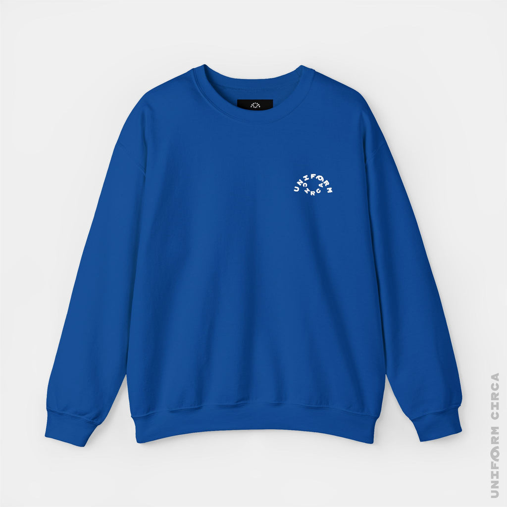 The JASON | OCULUS LOGO | Crewneck Sweatshirt | 100% Cotton | Pearl Embroidery | Designed & Printed in California