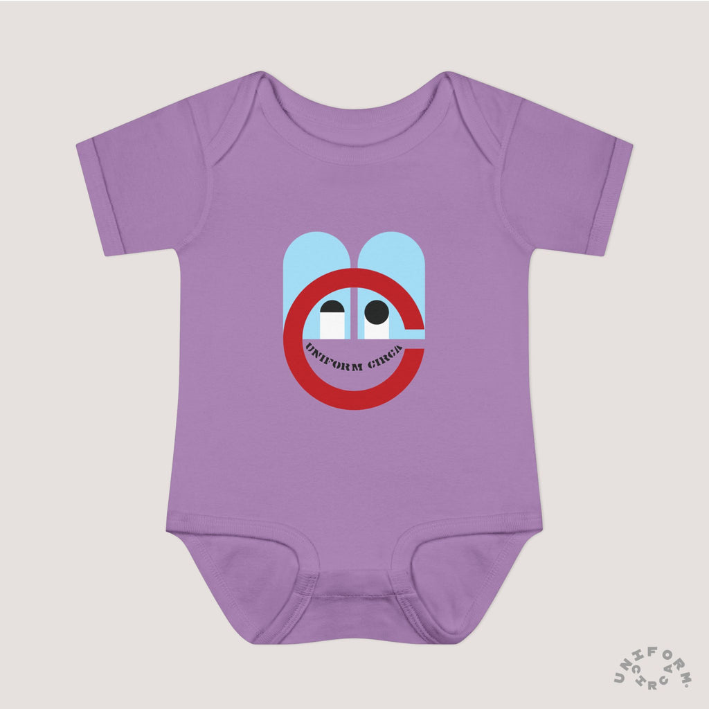 FUNNY BUNNY - Infant Baby Rib Bodysuit - Adorable Bunny-Like Graphic | Multiple Colors