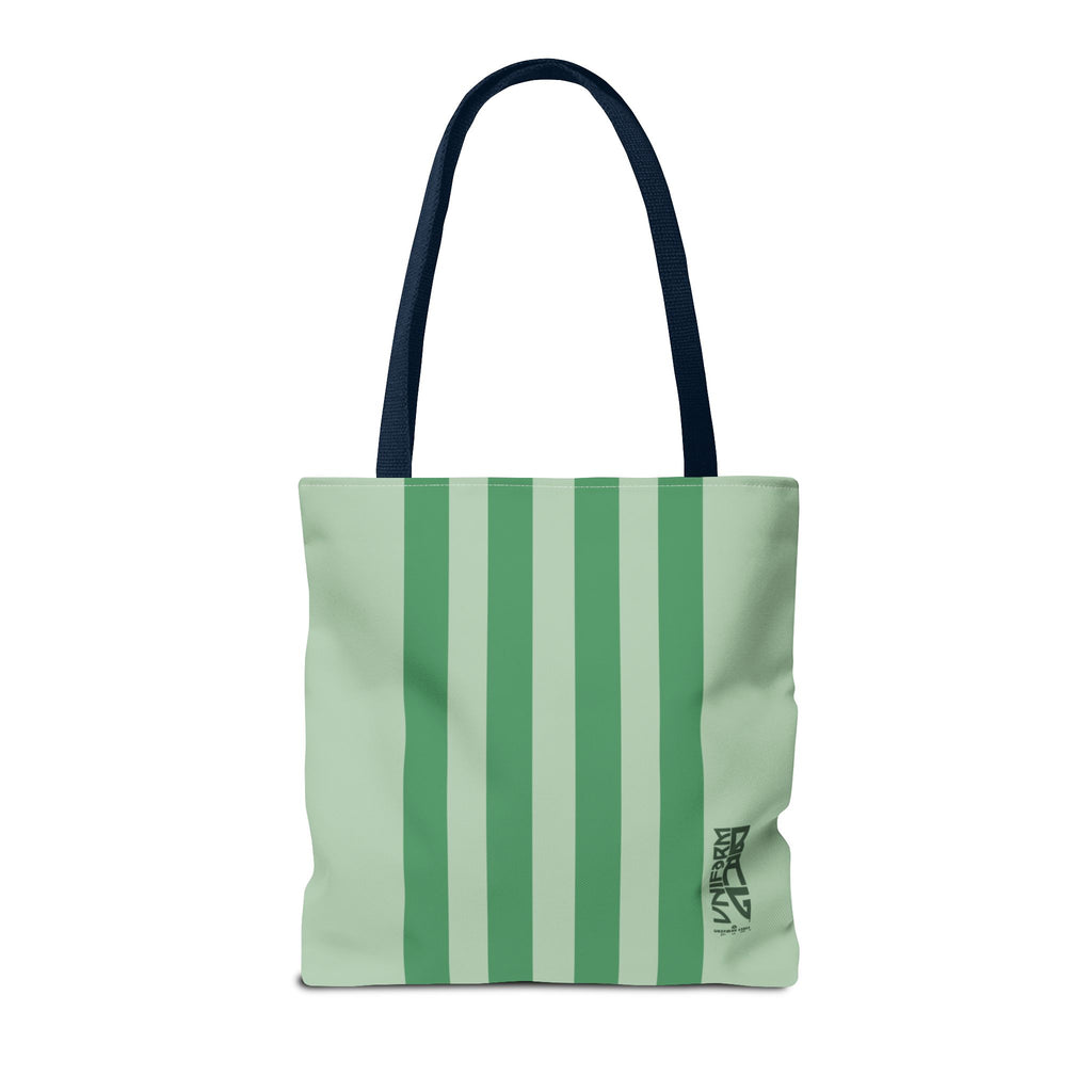 RACER JR. BAG | CUCUMBER/BOWLING GREEN | Stylish Minimalist Tote Bag, Eco-Friendly Shopping Bag, Chic Carryall, Reusable Tote, Fashionable Beach Bag, Trendy Everyday Essentials