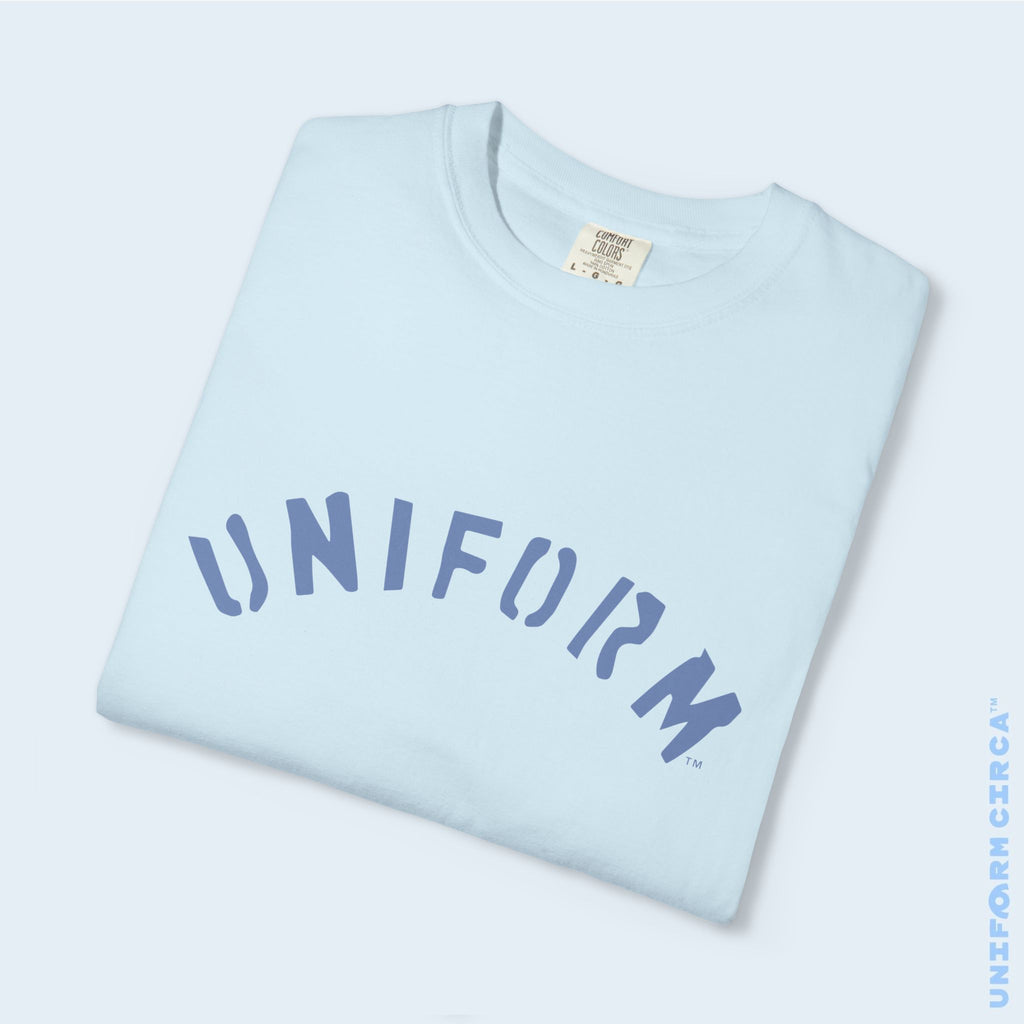 ARC UNIFORM OG | Crewneck T-Shirt | Printed Iced Navy