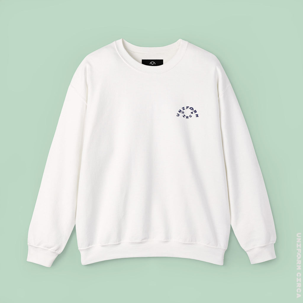 OCULUS LOGO CREWNECK SWEATSHIRT | Black Embroidery