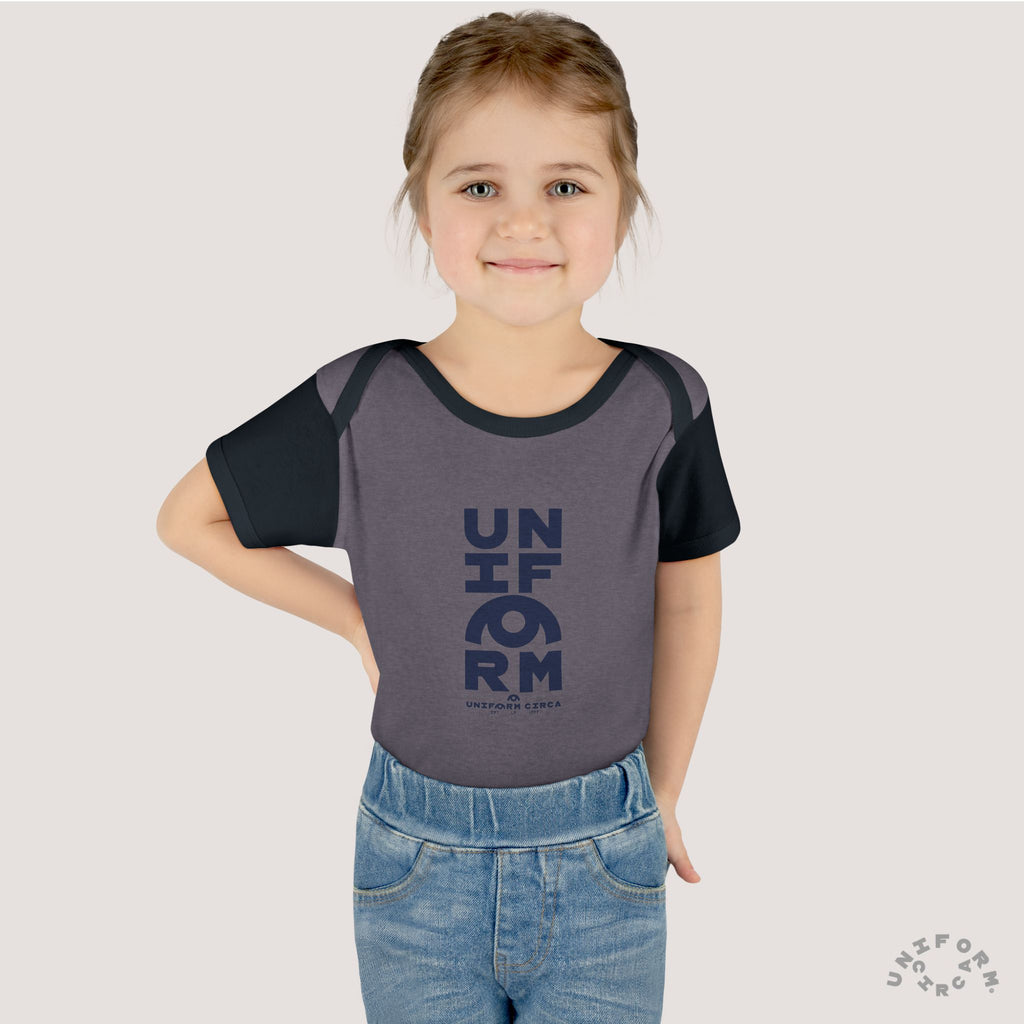 UNIFORM STACK | Infant Baby Rib Bodysuit | Multiple Colors