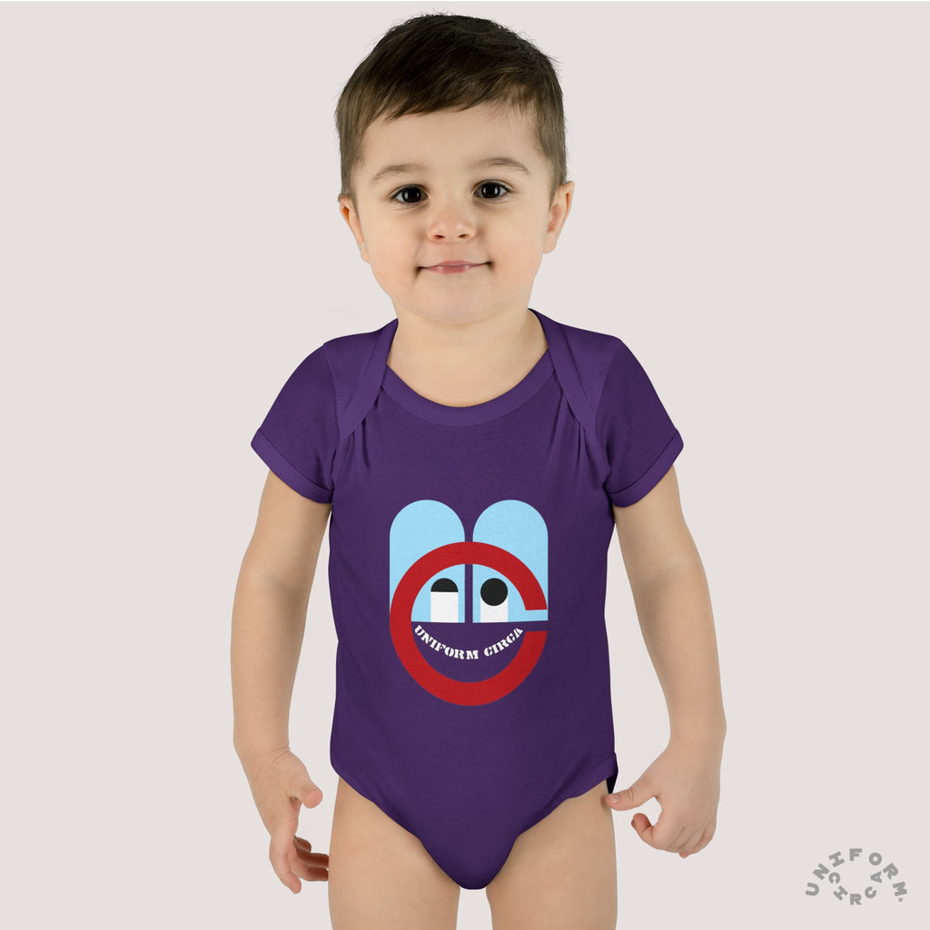 FUNNY BUNNY - Infant Baby Rib Bodysuit - Adorable Bunny-Like Graphic | Multiple Colors