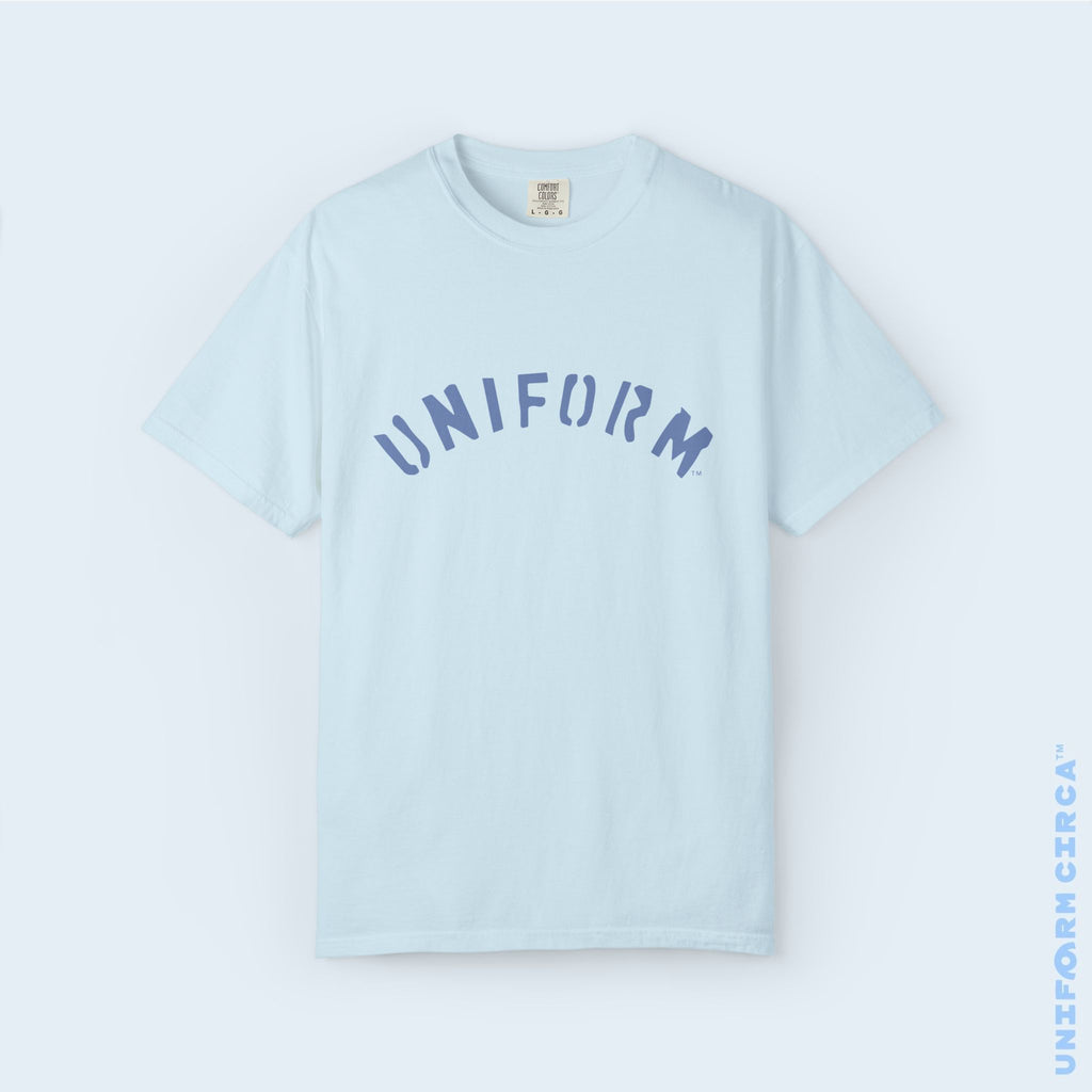 ARC UNIFORM OG | Crewneck T-Shirt | Printed Iced Navy
