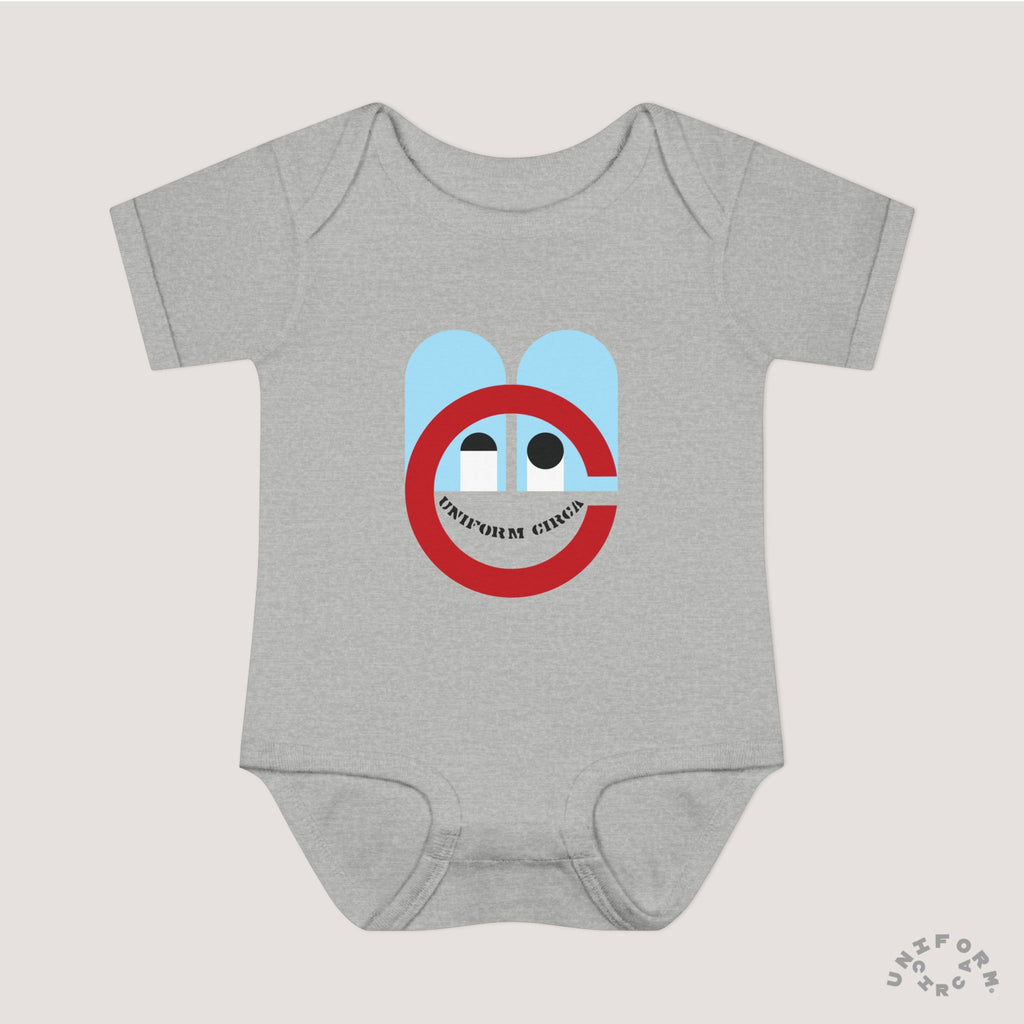 FUNNY BUNNY - Infant Baby Rib Bodysuit - Adorable Bunny-Like Graphic | Multiple Colors