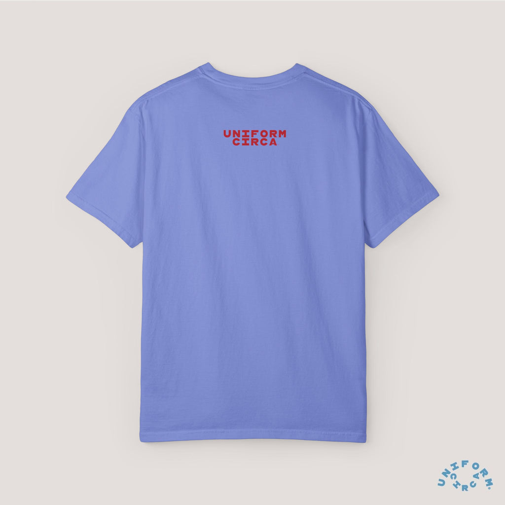 LET'S DANCE REVISITED CREWNECK T-SHIRT | Printed Blue
