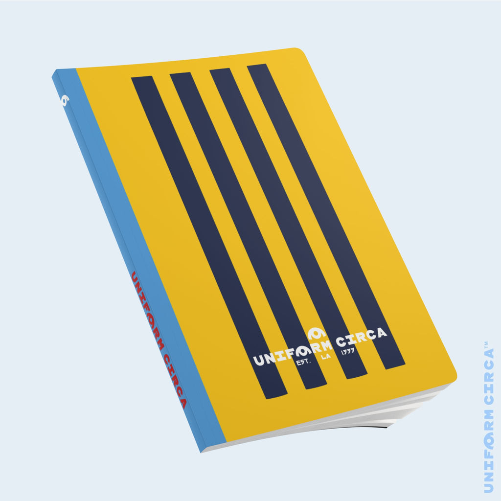 SIMON NOTE & SKETCH JOURNAL | NAVY/YELLOW (SOFT COVER)