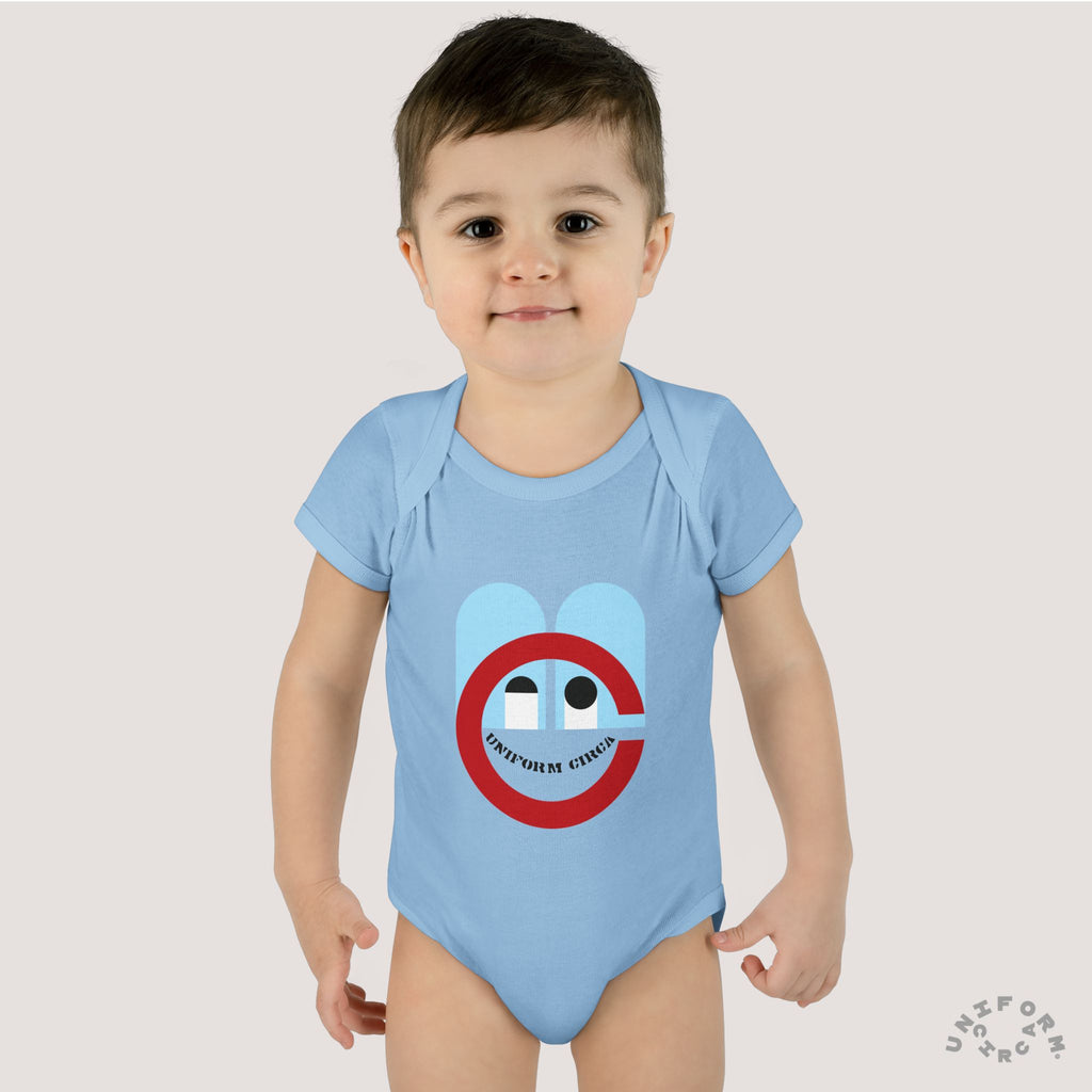 FUNNY BUNNY - Infant Baby Rib Bodysuit - Adorable Bunny-Like Graphic | Multiple Colors