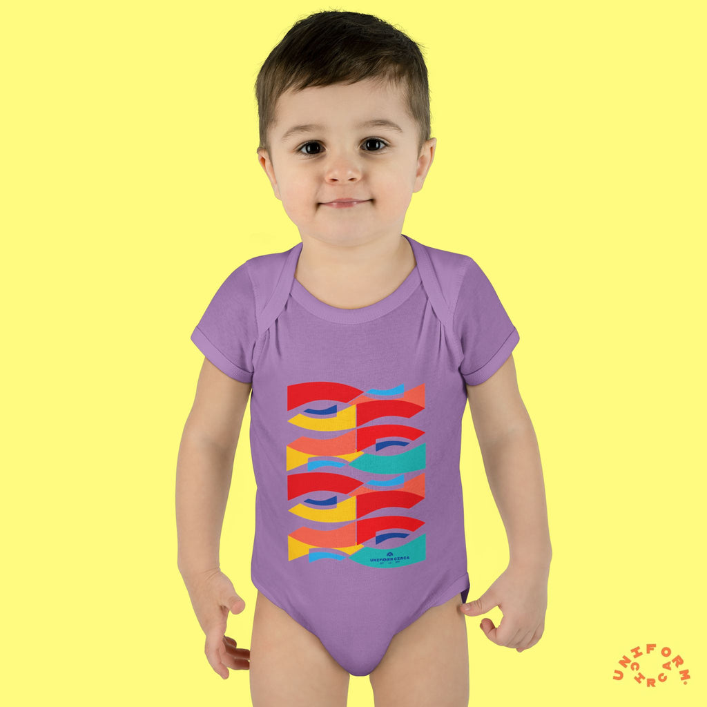 Wavey Kidsplay | Infant Baby Rib Bodysuit | Multiple Colors