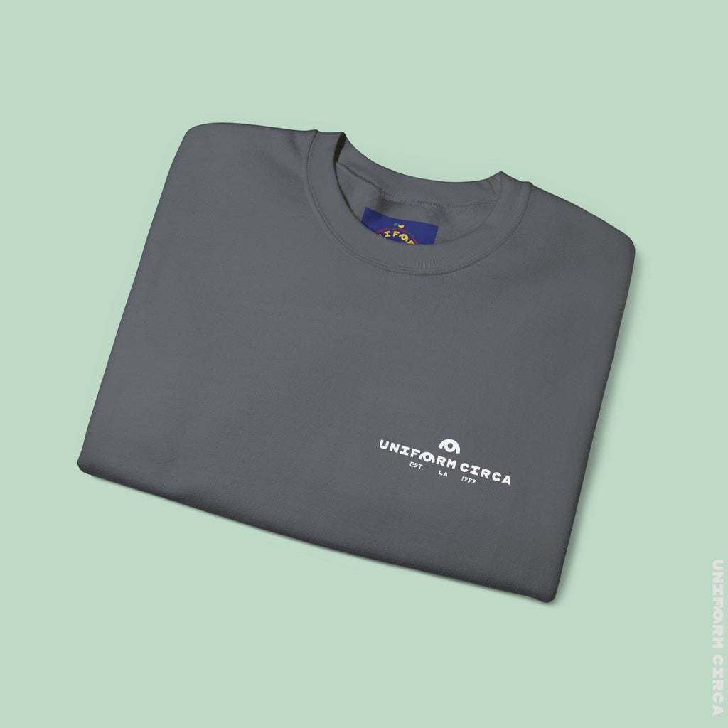 OYSTER ALL WORDMARK | CREWNECK T-SHIRT | Printed White