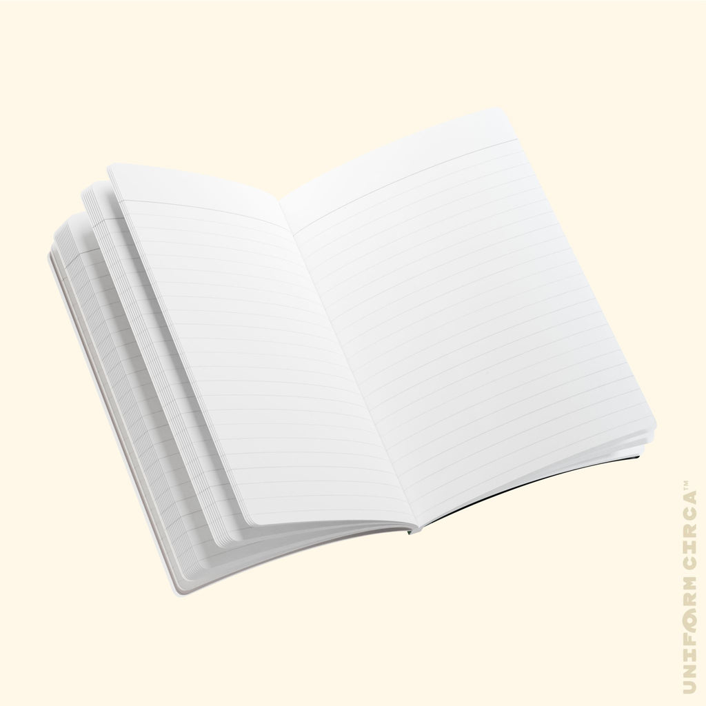 SIMON (SOFT COVER) NOTE & SKETCH JOURNAL | Black/Orange/Rolling Green