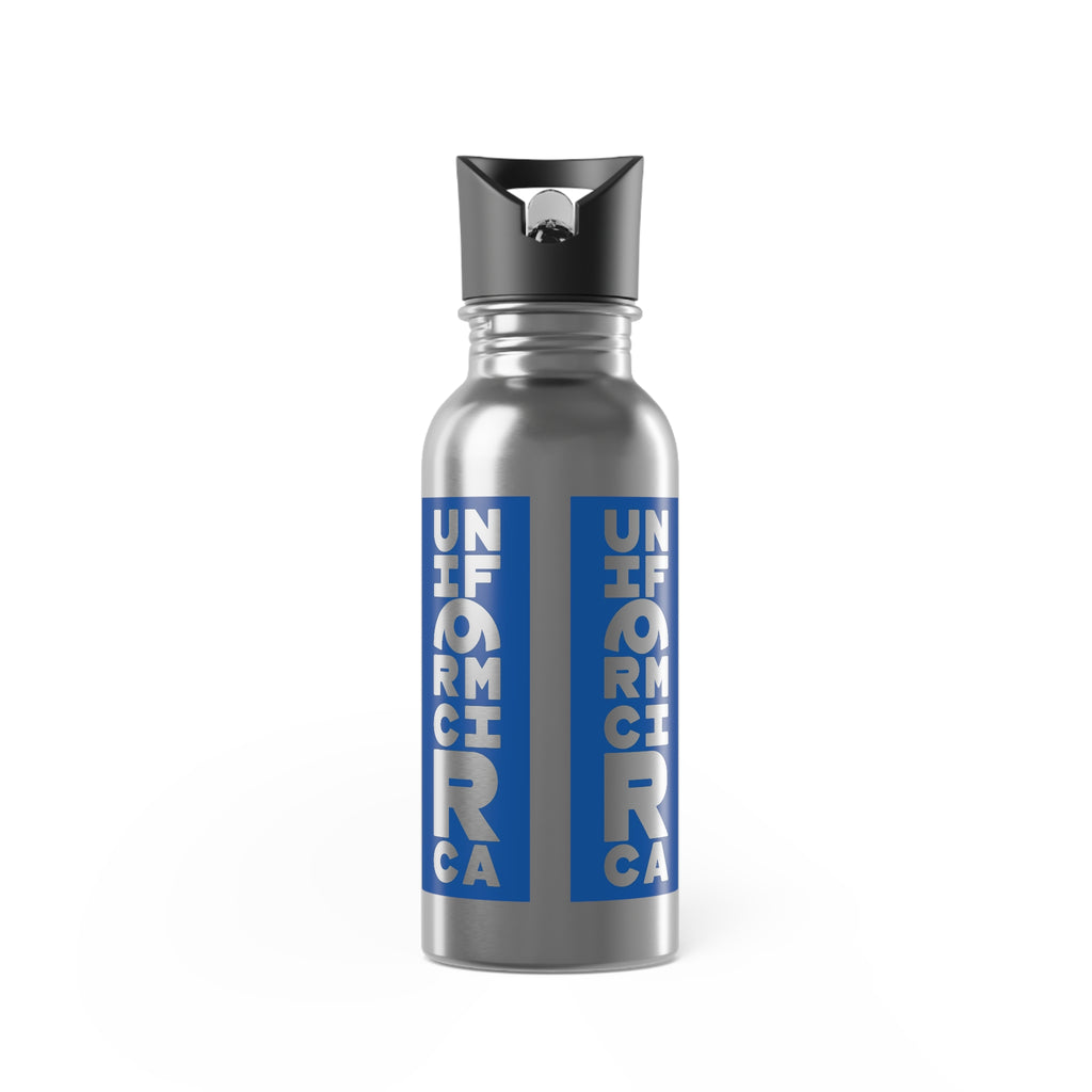 UC FULL STACK | BLUE | BPA FREE, Eco-Friendly 20oz Stainless Steel Water Bottle with Straw