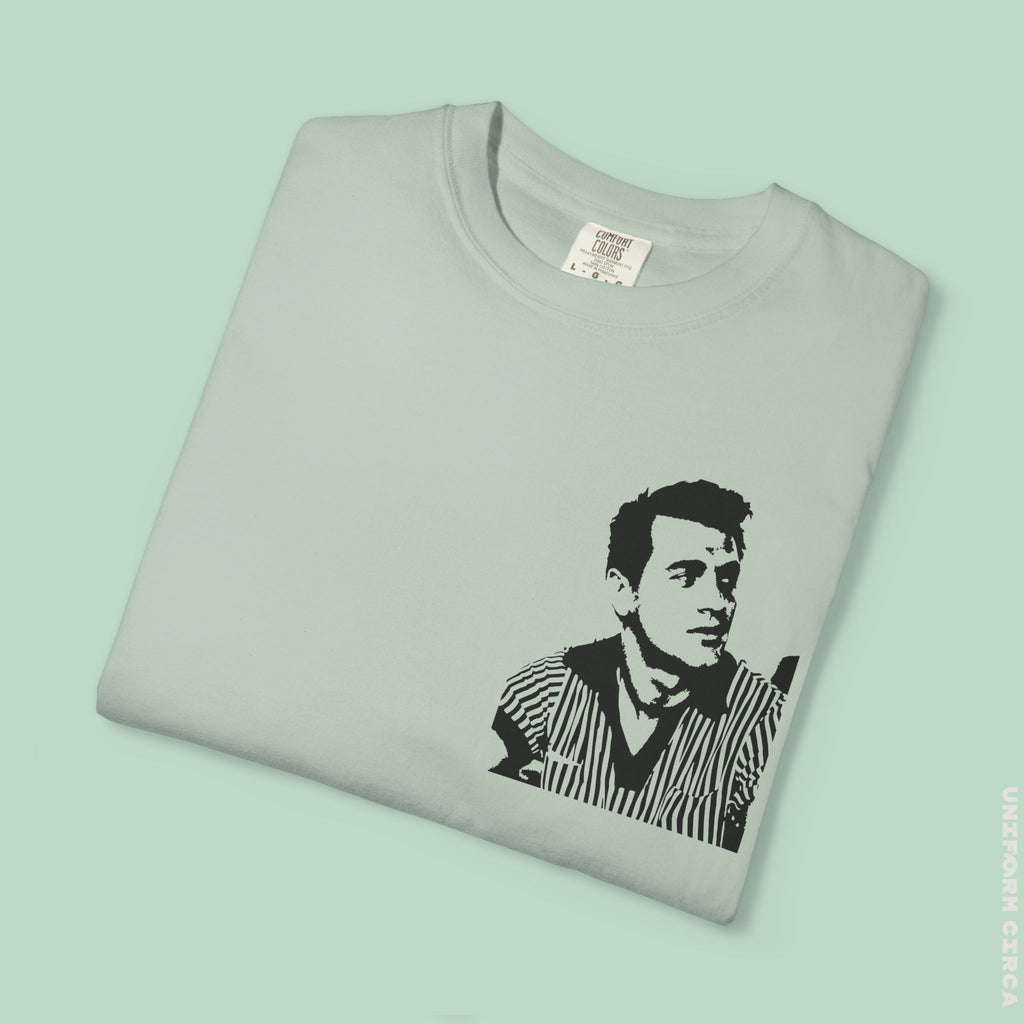 ROCK | CREWNECK T-SHIRT | PRINTED | Retro-Inspired Unisex Garment-Dyed T-Shirt with Iconic Design