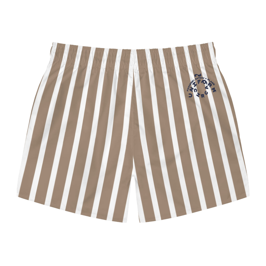 WET SAND CLASSIC STRIPE SWIM TRUNKS | Printed