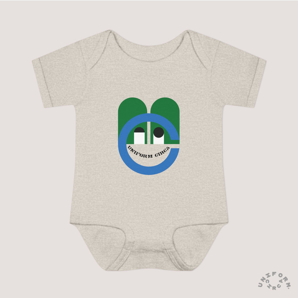 FUNNY BUNNY - Infant Baby Rib Bodysuit - Adorable Bunny-Like Graphic | Multiple Colors