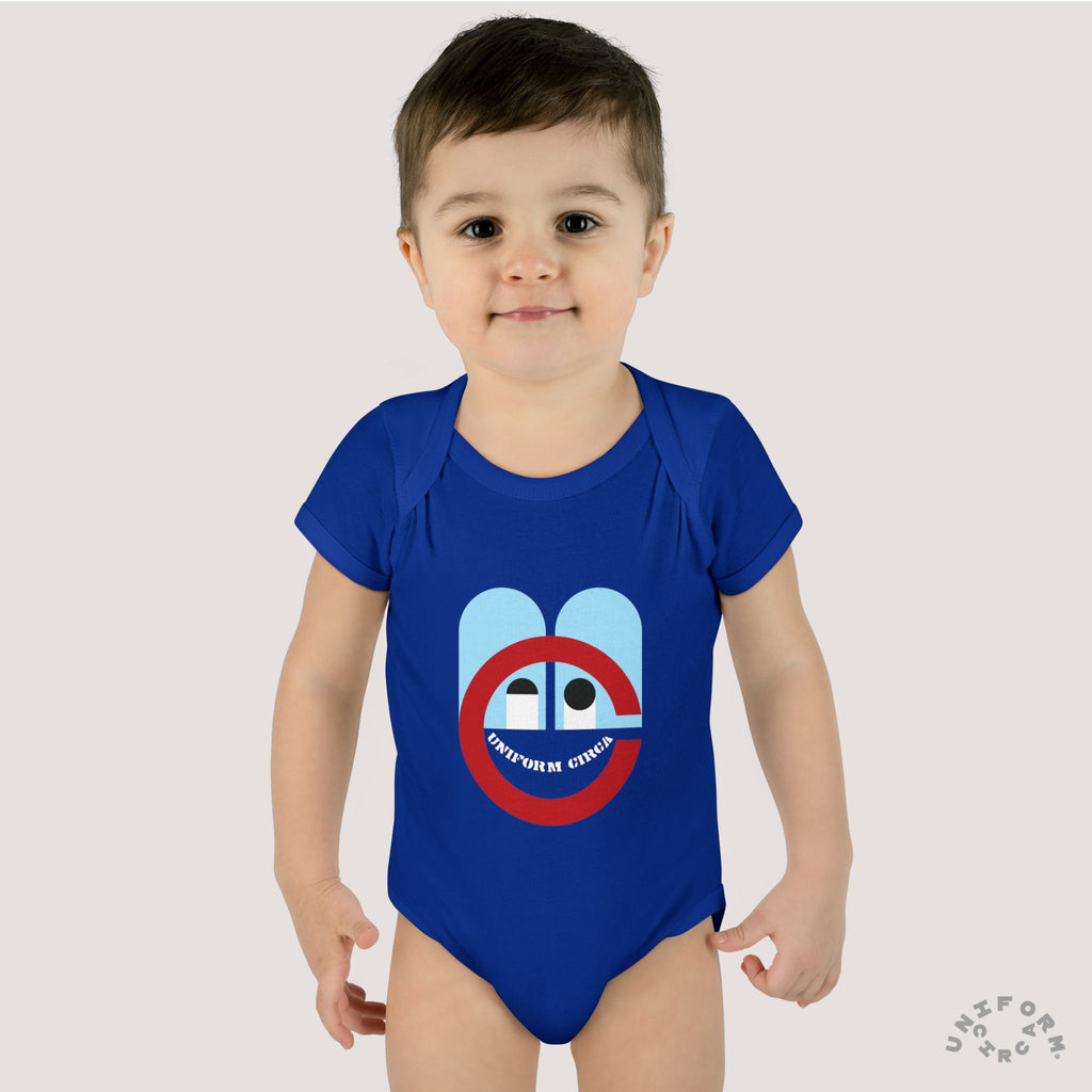 FUNNY BUNNY - Infant Baby Rib Bodysuit - Adorable Bunny-Like Graphic | Multiple Colors