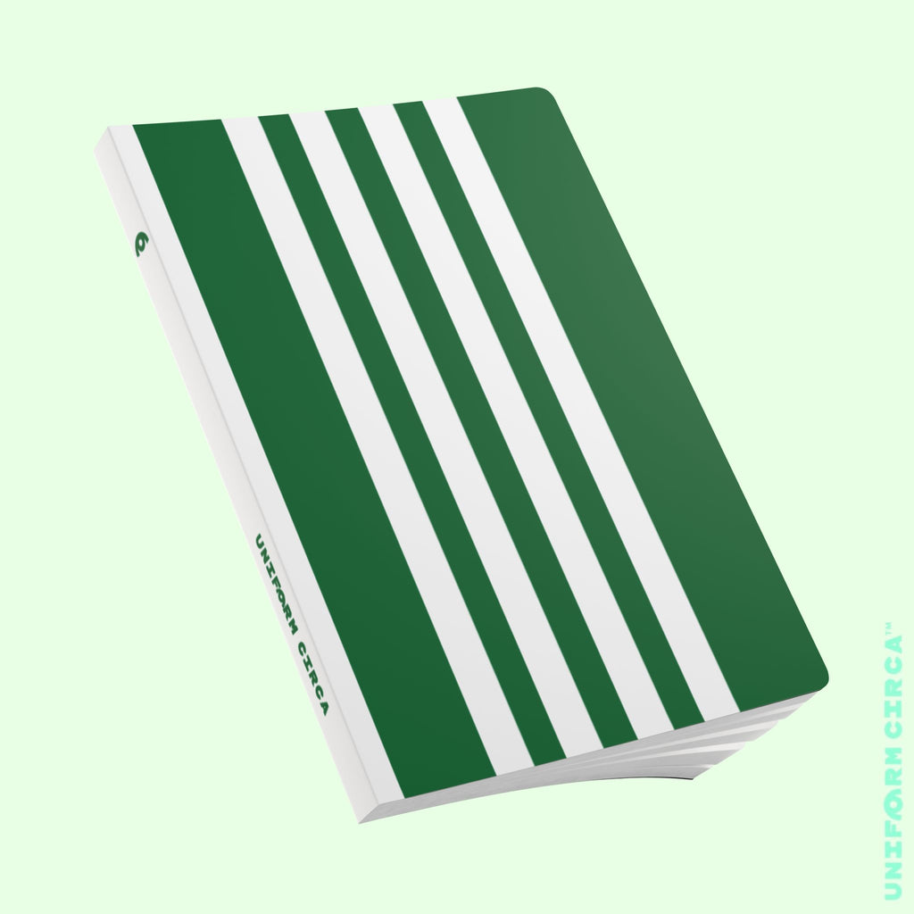 SIMON NOTE & SKETCH JOURNAL | KELLY GREEN/WHITE (SOFT COVER)