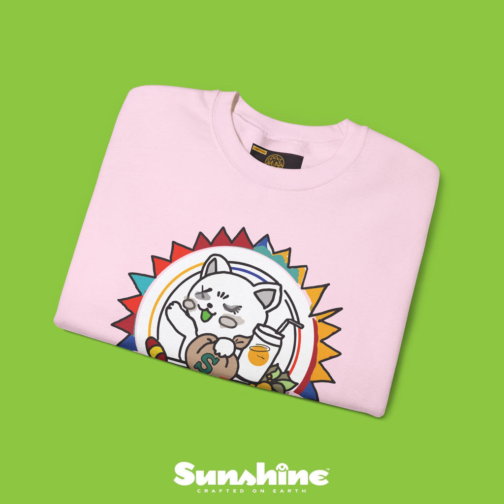 Sunshine | "Top Cat" | Crewneck Sweatshirt | Printed