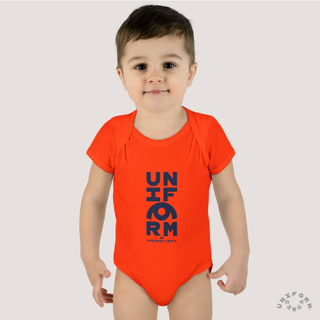 UNIFORM STACK | Infant Baby Rib Bodysuit | Multiple Colors