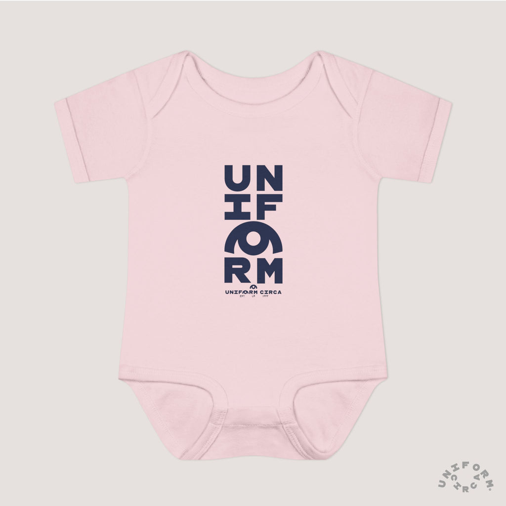 UNIFORM STACK | Infant Baby Rib Bodysuit | Multiple Colors