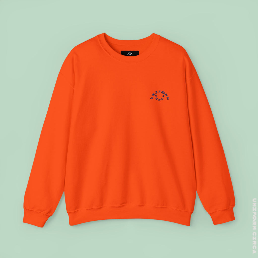 OCULUS LOGO CREWNECK SWEATSHIRT | Black Embroidery