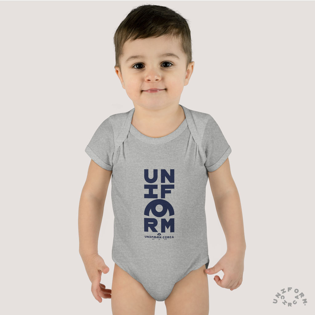 UNIFORM STACK | Infant Baby Rib Bodysuit | Multiple Colors