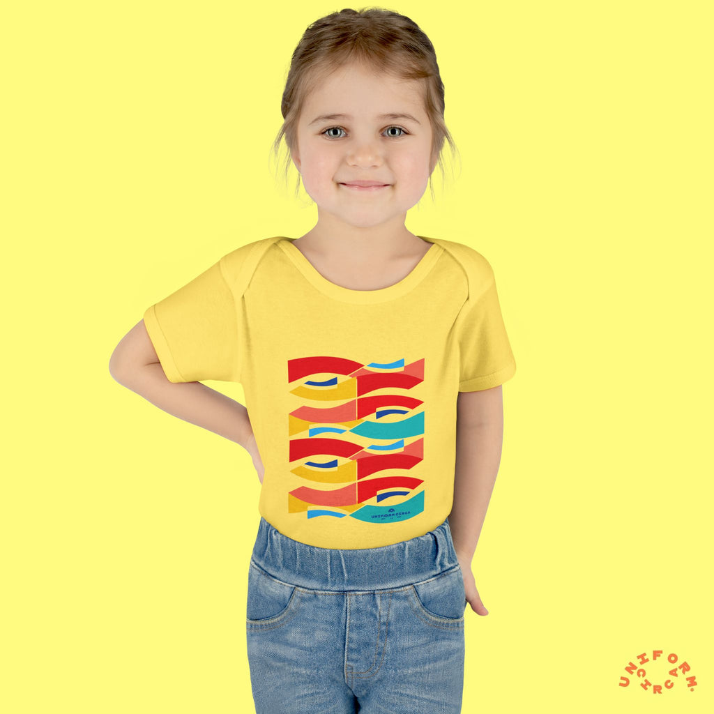 Wavey Kidsplay | Infant Baby Rib Bodysuit | Multiple Colors