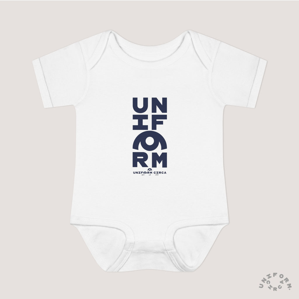 UNIFORM STACK | Infant Baby Rib Bodysuit | Multiple Colors