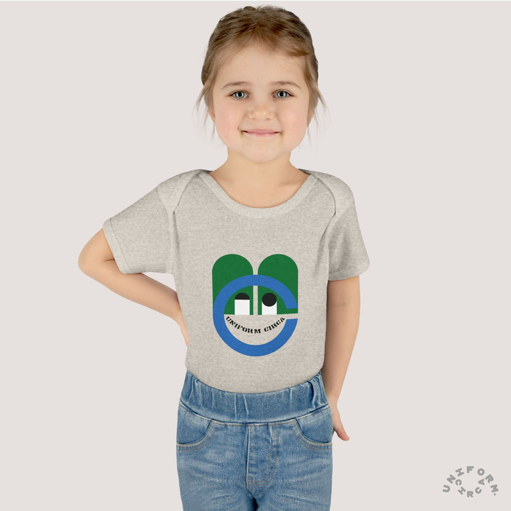 FUNNY BUNNY - Infant Baby Rib Bodysuit - Adorable Bunny-Like Graphic | Multiple Colors