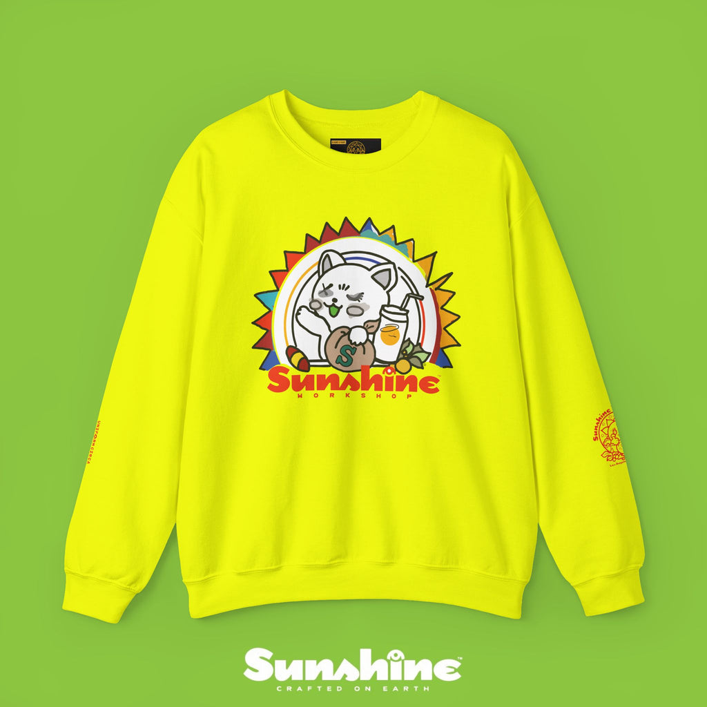 Sunshine | "Top Cat" | Crewneck Sweatshirt | Printed