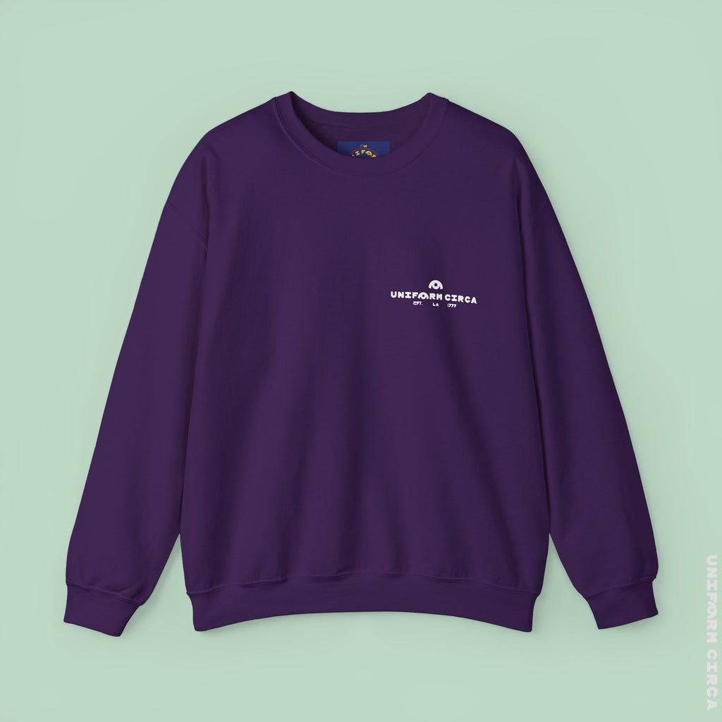 OYSTER ALL WORDMARK | CREWNECK T-SHIRT | Printed White