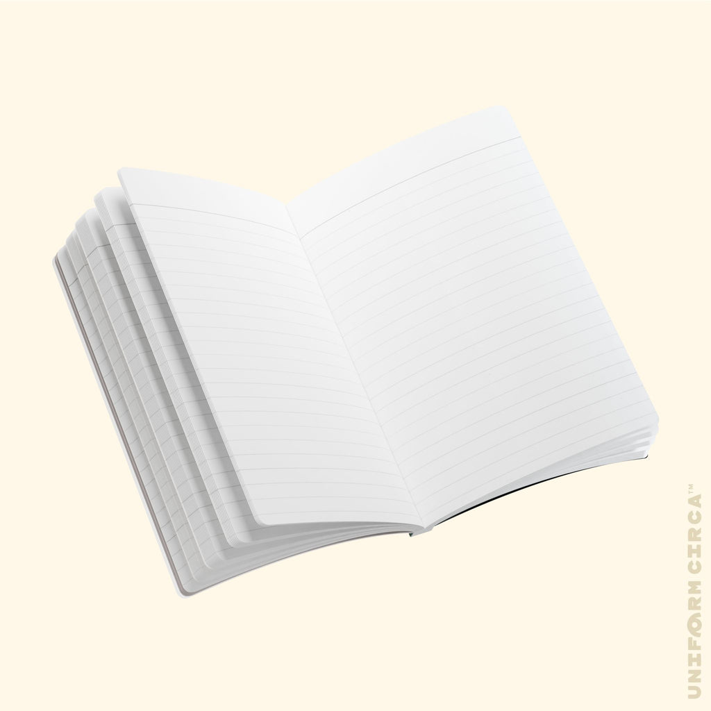 SIMON (SOFT COVER) NOTE & SKETCH JOURNAL | Black/Orange/Rolling Green