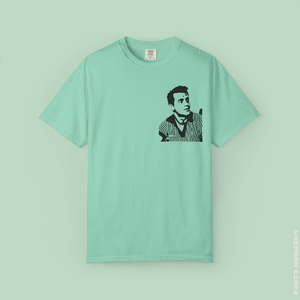 ROCK | CREWNECK T-SHIRT | PRINTED | Retro-Inspired Unisex Garment-Dyed T-Shirt with Iconic Design