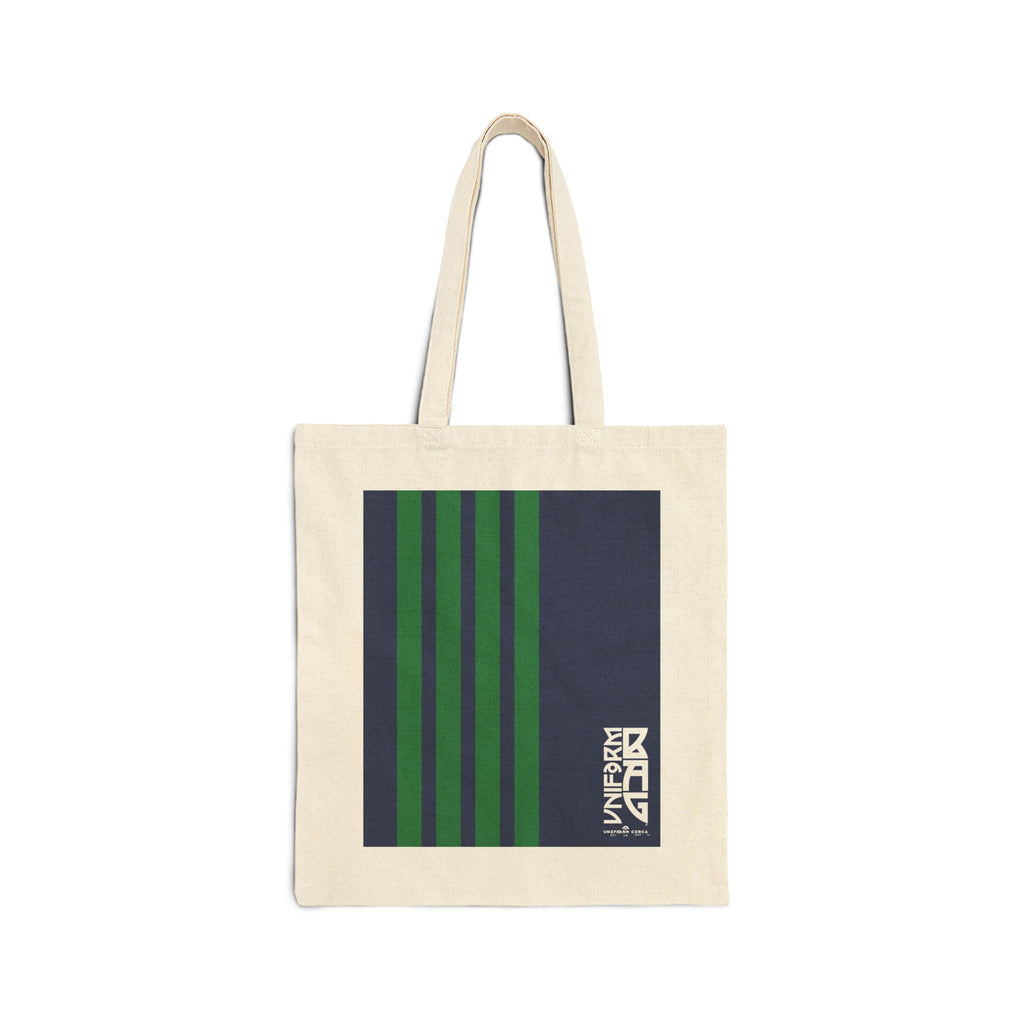 RACER MAGAZINE BAG | NAVY/RED | Stylish Cotton Canvas Tote Bag for Everyday Use, Reusable Shopping Bag, Eco-Friendly Gift, Graphic Tote, Fashion Accessories