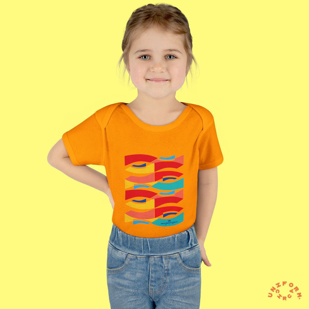 Wavey Kidsplay | Infant Baby Rib Bodysuit | Multiple Colors