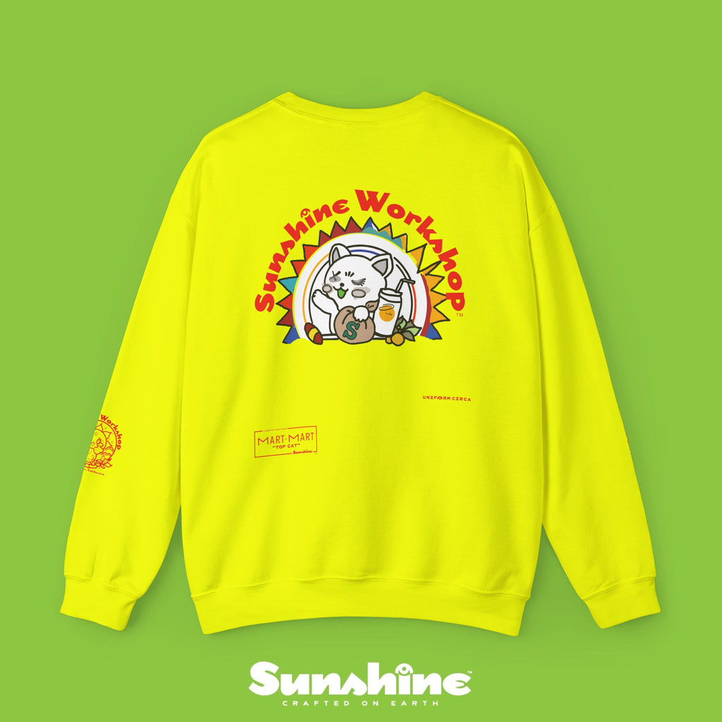 Sunshine | "Top Cat" | Crewneck Sweatshirt | Printed