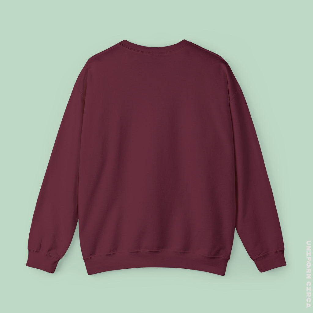 OCULUS LOGO CREWNECK SWEATSHIRT | Black Embroidery