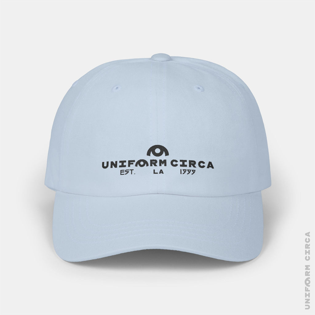 WORDMARK BLACK | Classic Dad Cap | Adjustable Hat for Summer, Picnics, Casual Wear, Gift for Fathers Day, Gardening