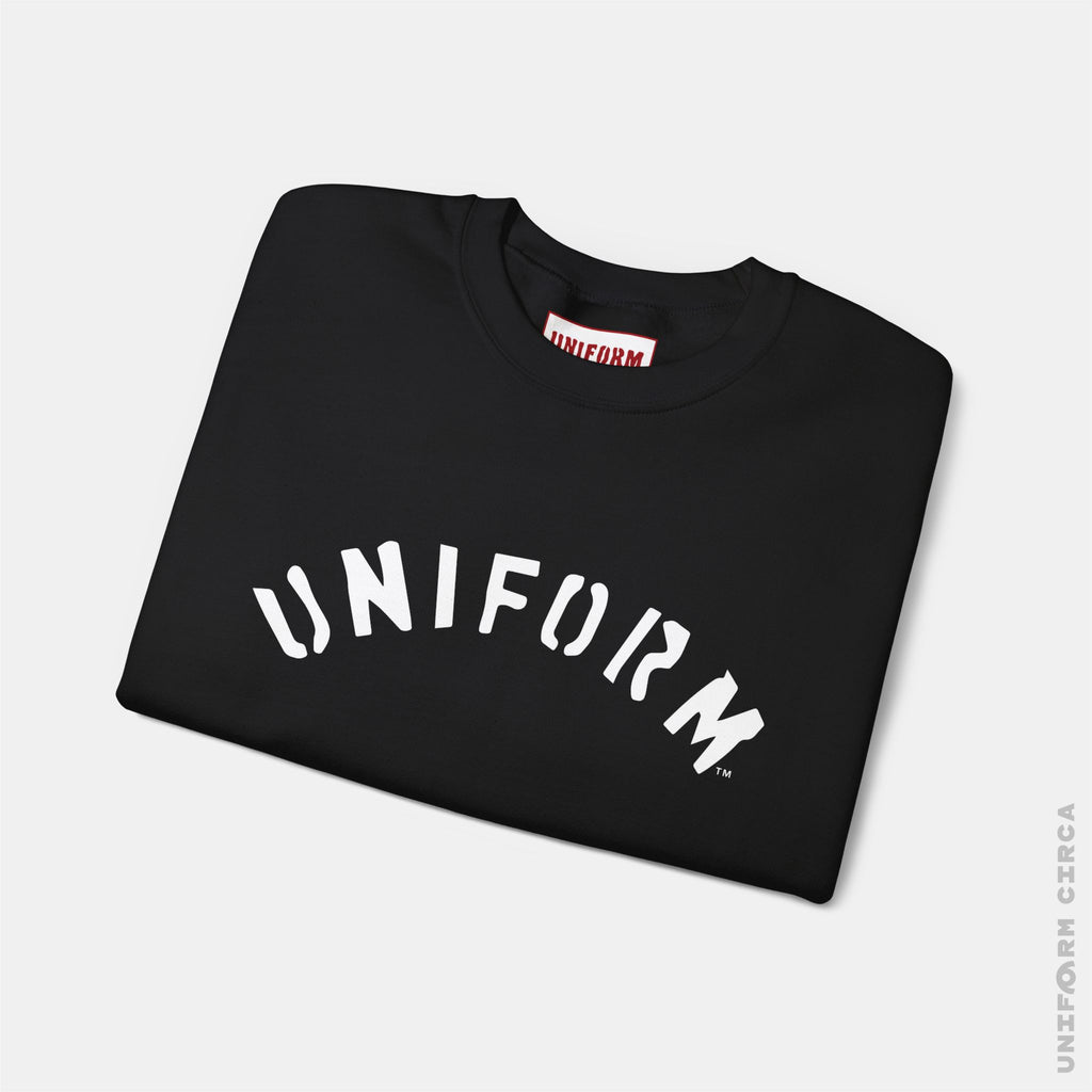 ARC UNIFORM OG | Crewneck Sweatshirt | 100% Cotton | Designed & Printed in California | Printed White