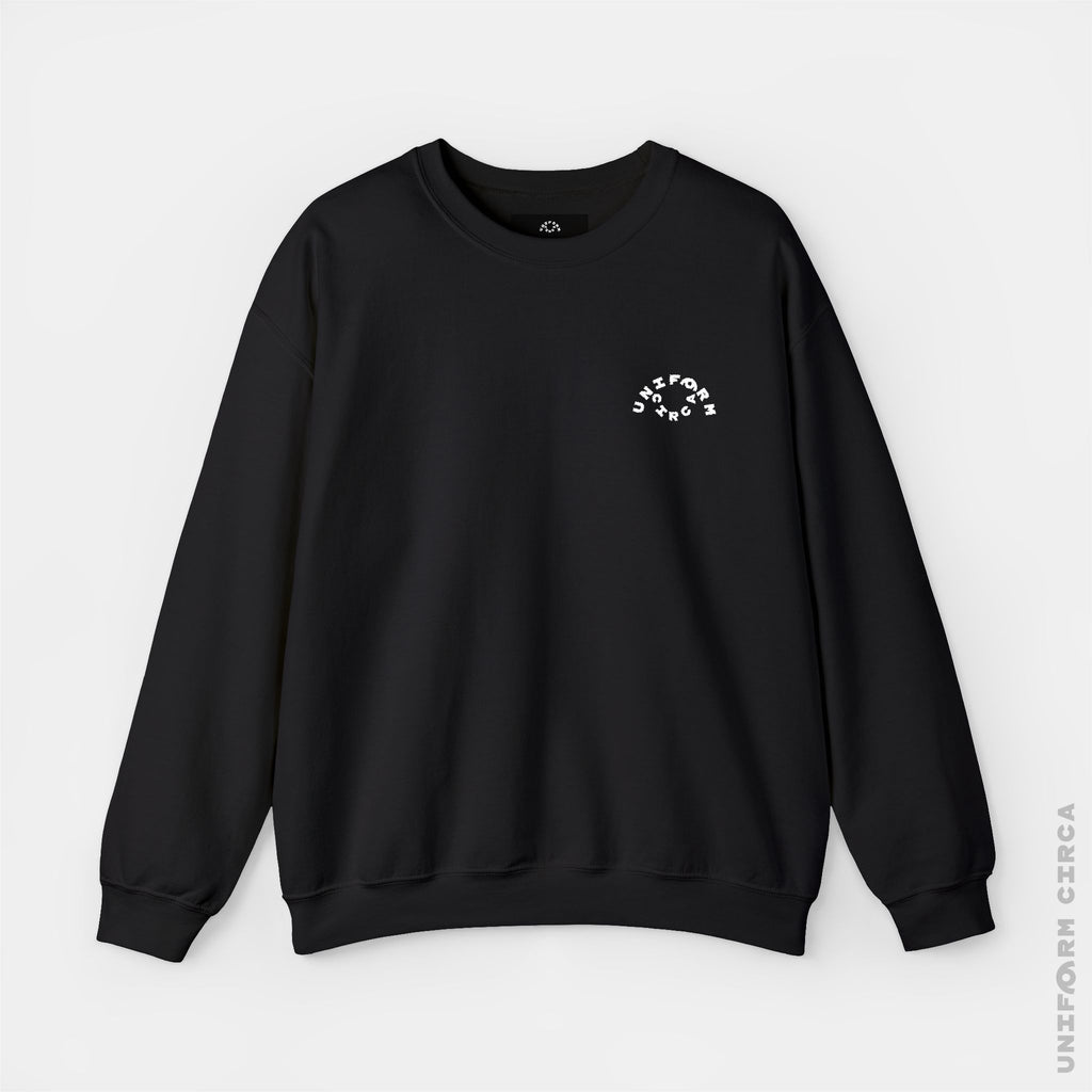 The JASON | OCULUS LOGO | Crewneck Sweatshirt | 100% Cotton | Pearl Embroidery | Designed & Printed in California